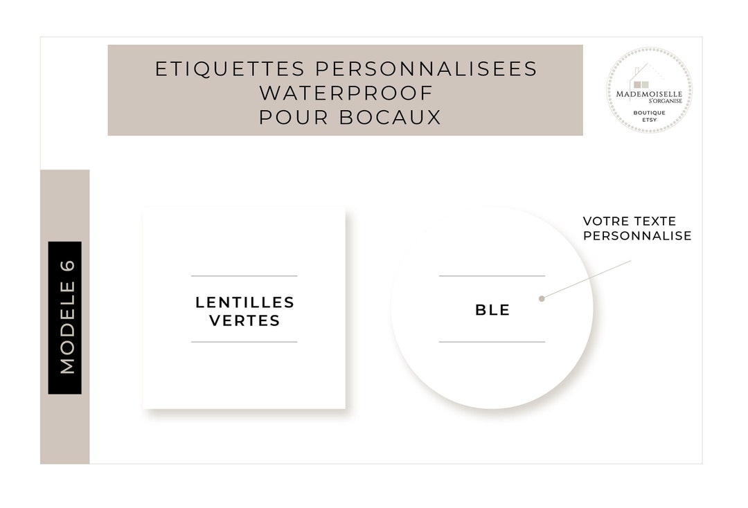 Custom Labels for Jars and Pots - Kitchen, Spices, and Pantry ...