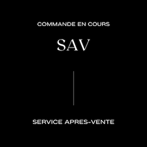 Services: SAV uniquement réservé aux commandes déjà passées ou en cours
