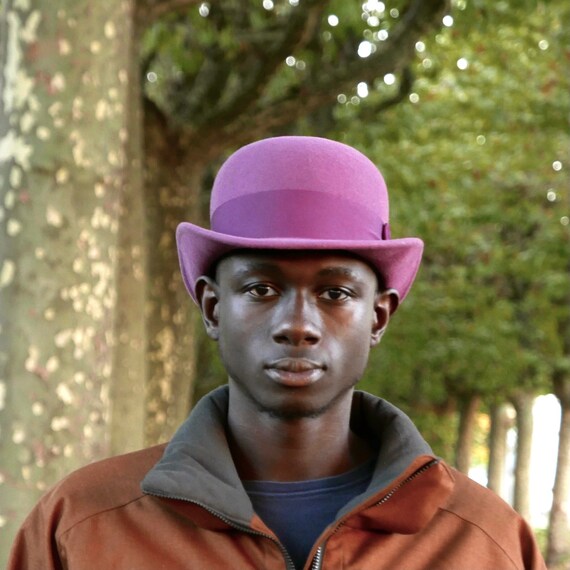 GO-A-HAT Classic Wool Felt Bowler/Derby Hat – Brown, Fitted, Sizes M/L/XL, Victorian Style