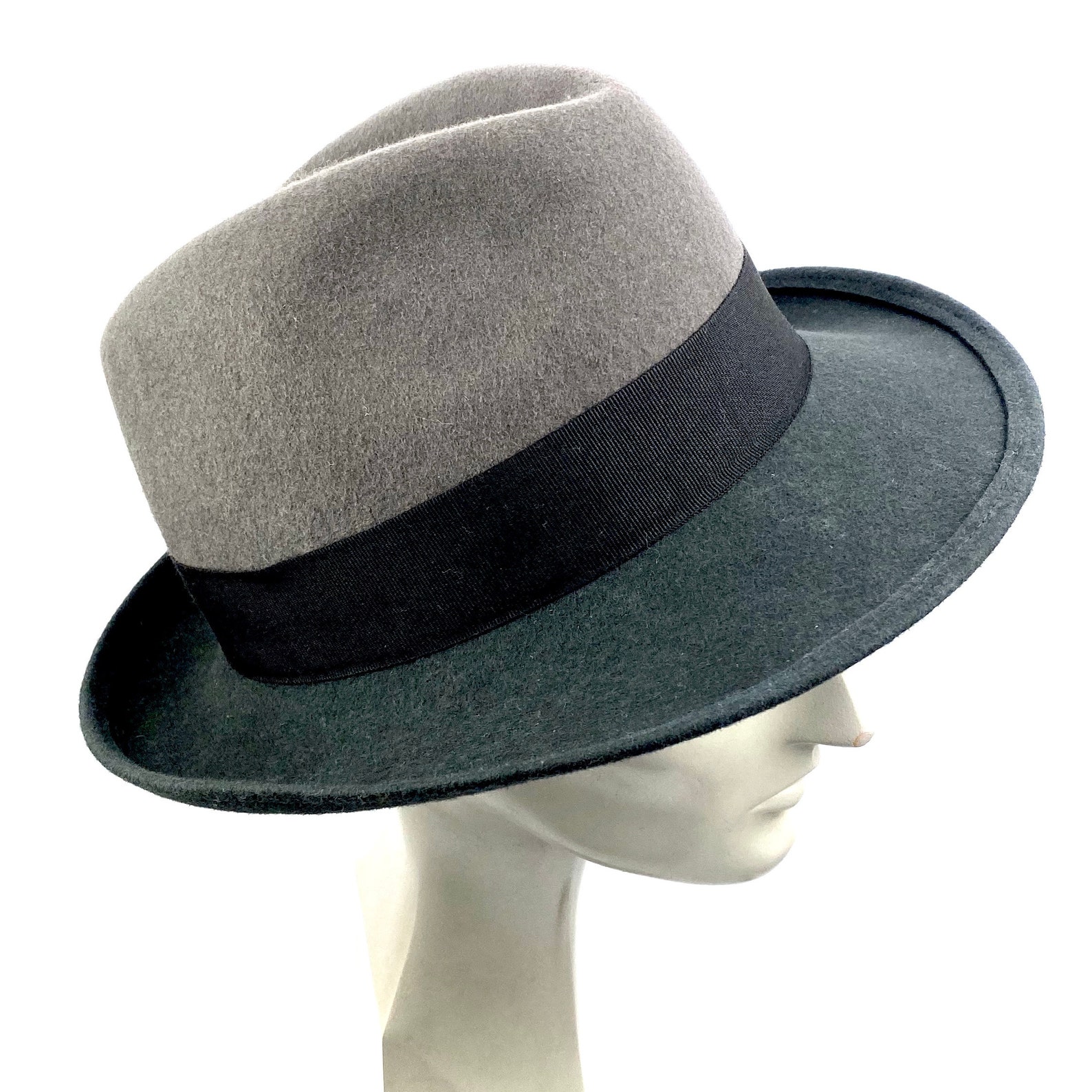 Fedora Hat Custom Your Fedora Hat Choose Three Colors and We Etsy Canada