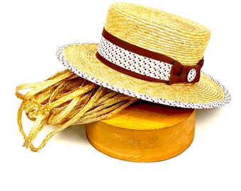 Natural Braided Straw Hat With Garland And Bowknot 61wFz+SO0QL._AC_UY1000_.jpg main image 4