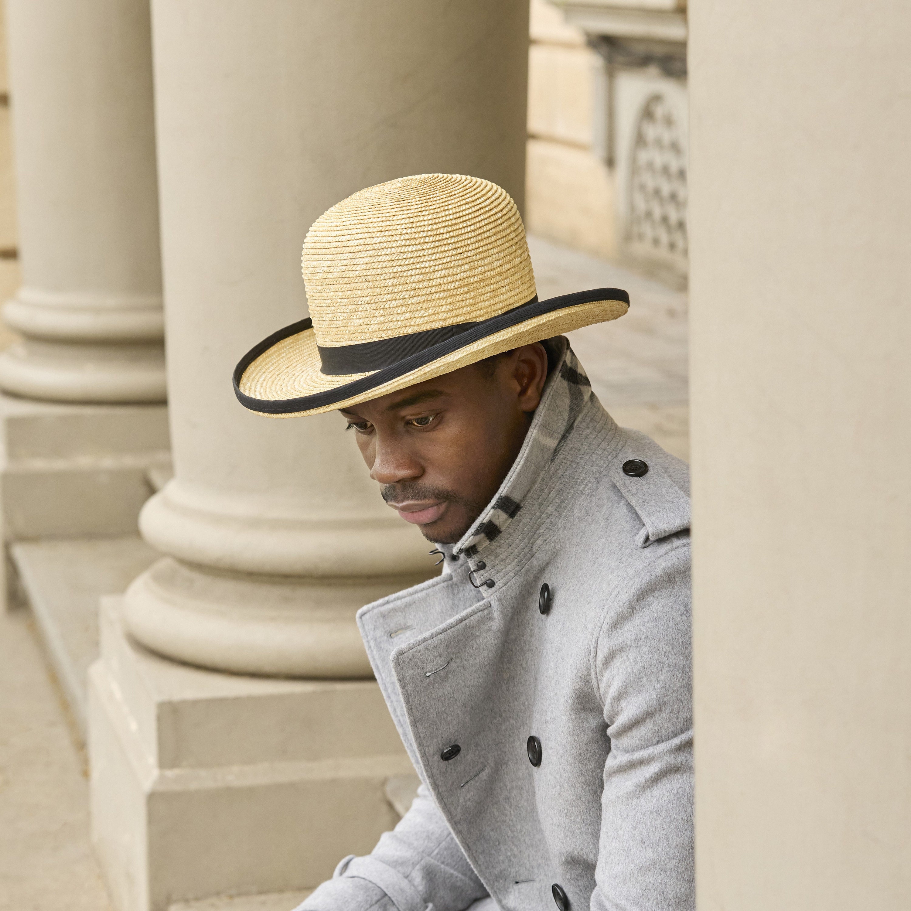 Wide Brim Bowler Hat - Etsy