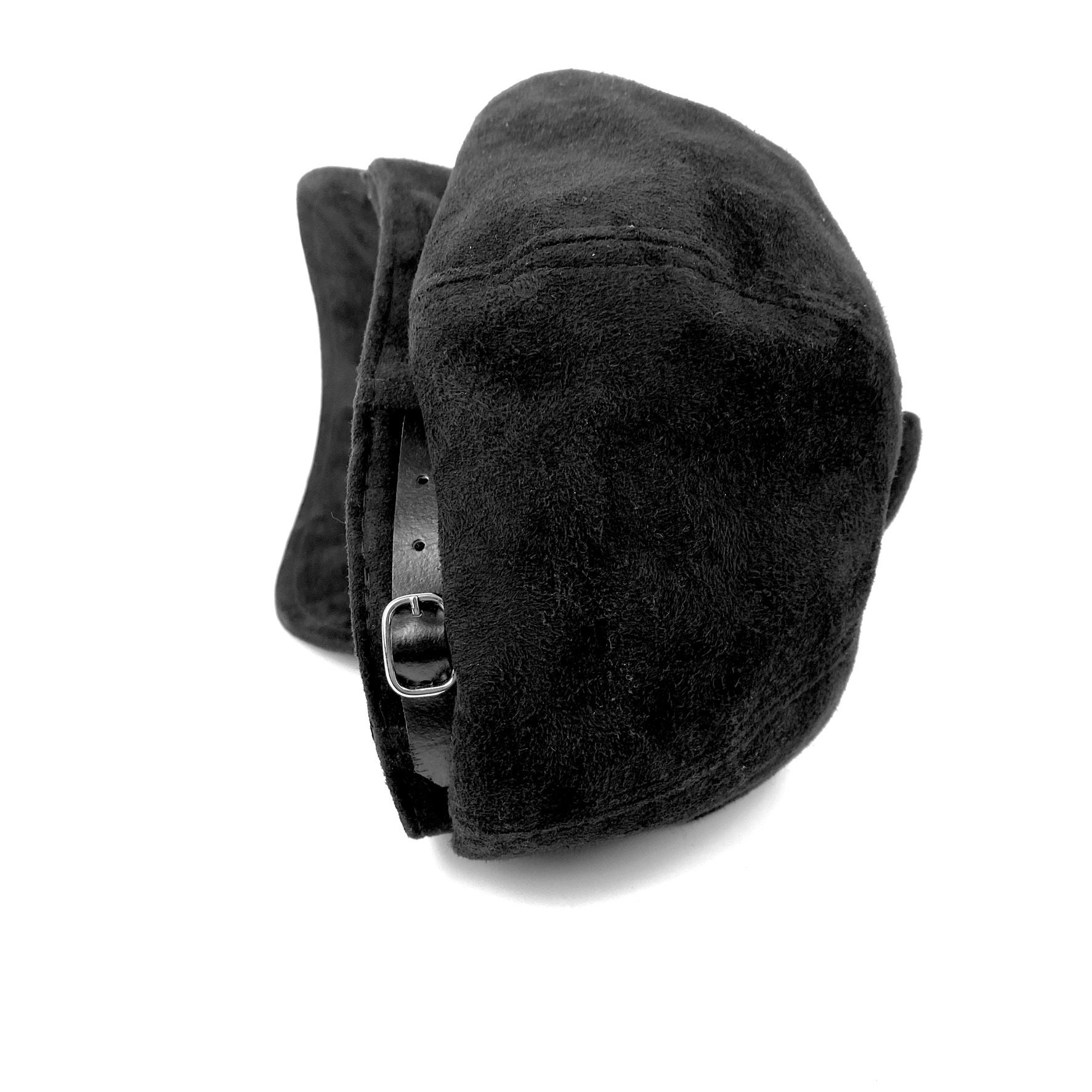 Suede Leather Newsboy Cap: Unisex Baker Boy Hat - Etsy
