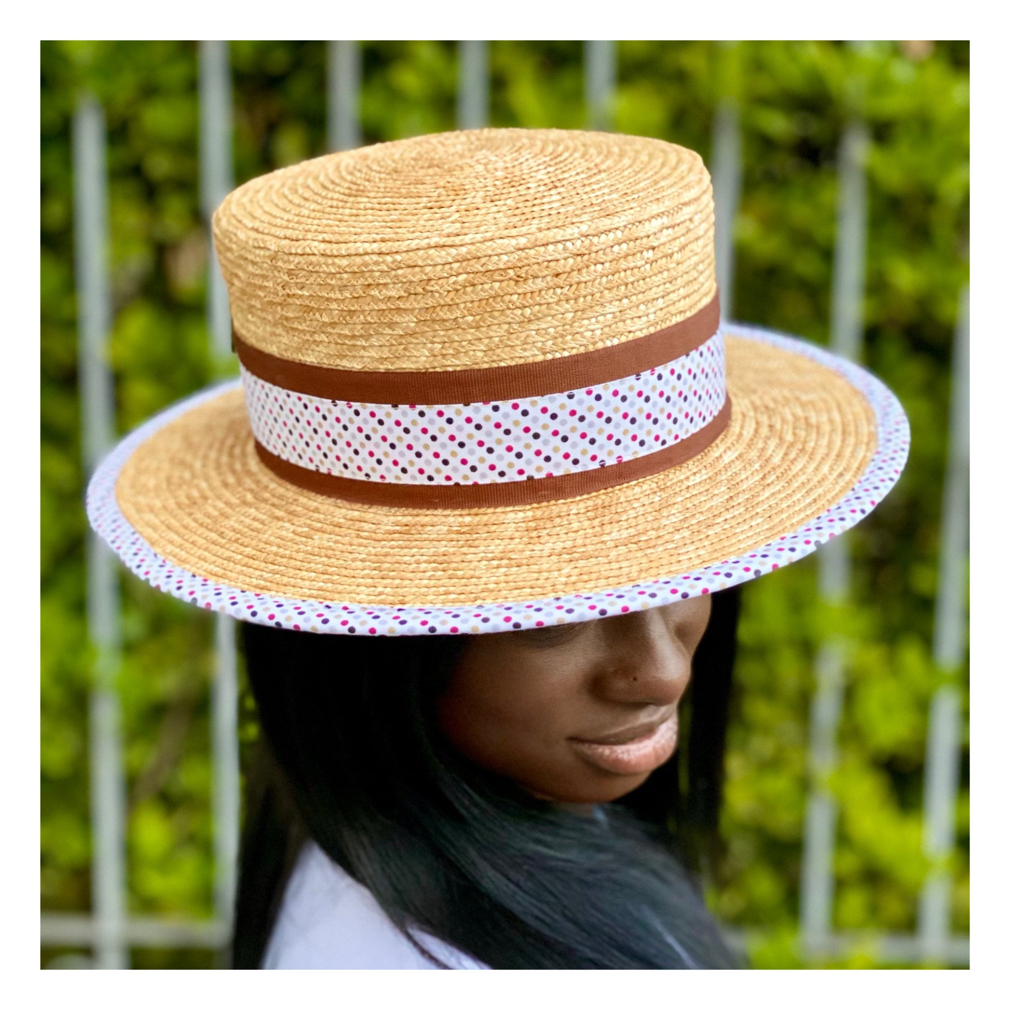 Women s Straw Hat Boater Straw Hat Summer Straw Boater Hat Canotier Straw Hat Natural Straw Boater Hat Handmade Straw Hat Straw Boater Etsy UK