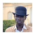 Bowler hat -  Black Felt Derby Hat for Men - Vintage Bowler Style with a Modern Twist