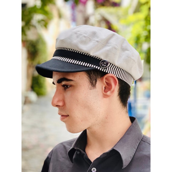 Captains Cap Hat Sailor Style Captains Cap Hat Sailor Style