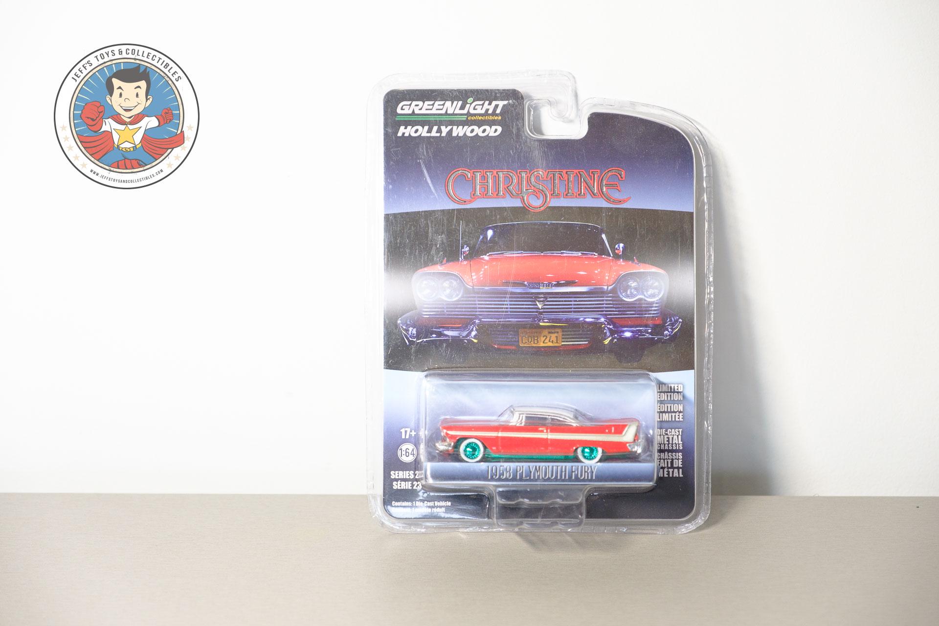 thumbnail image 2 of Greenlight 1:64 1958 Plymouth Fury Christine Hollywood Series 23 44830C 2 of 6