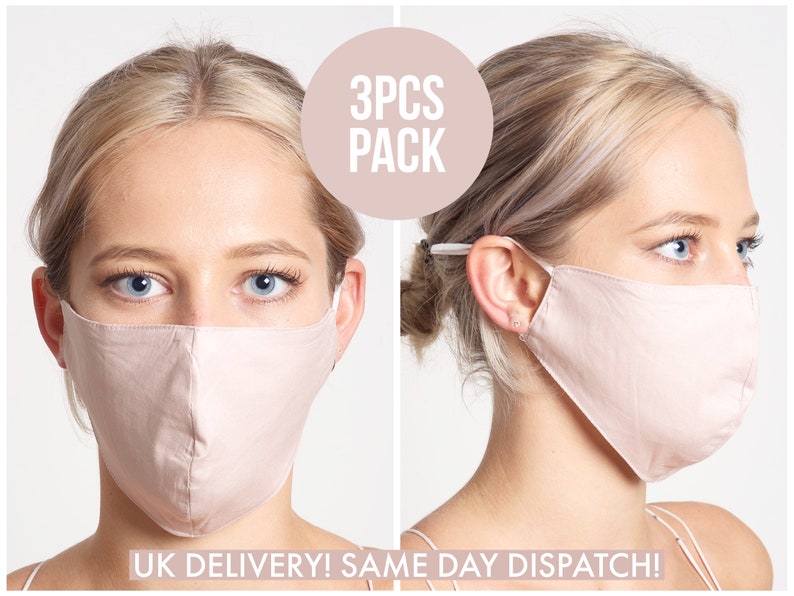 Nude Face Mask Linen Face Mask Washable Face Maskreusable Etsy