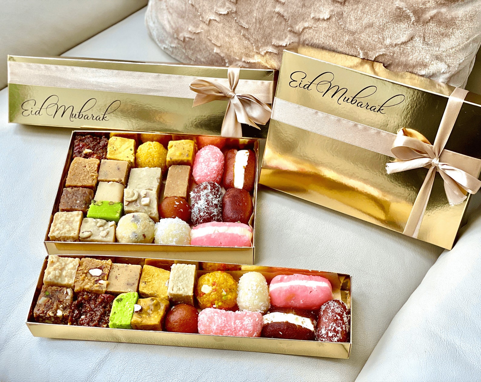 EID Gift in Personalised Gift Box Mithai CHOCOLATE DATES Etsy UK