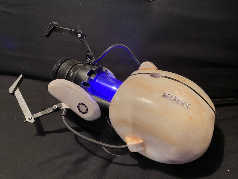 neca ashpd aperture science handheld portal device gun customizable kit prop replica