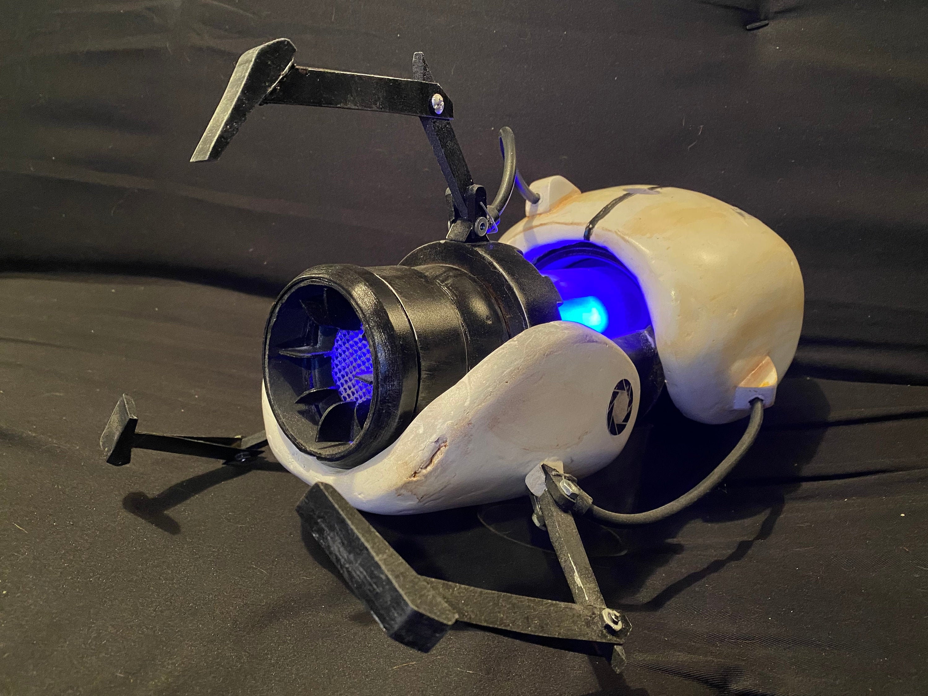 neca ashpd aperture science handheld portal device gun customizable kit prop replica