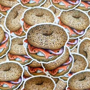 Lox Bagel Sticker