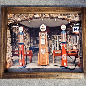 Vintage Car Garage Signs -Man Cave Sign -  Old Gas Station Sign - Man Cave Decor