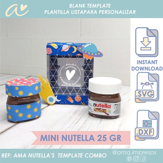 AMA Nutella Templates Combo Includes Mini Nutella 25g , Nutella and Go and  Nutella Blister Template. -  Norway