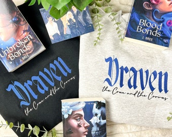 The Draven Brothers Embroidered Sweatshirt | OFFICIALLY LICENSED | The Bonds That Tie | JBree | Bookish Merch | Dark Romance | Booktok