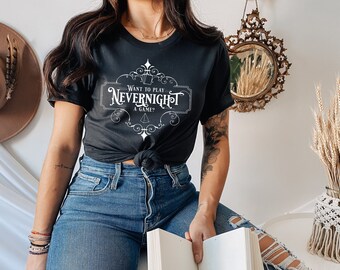 Nevernight Shirt | OFFICIALLY LICENSED | A Touch of Darkness | Scarlett St. Clair | Hades & Persephone | Bookish Merch | ATOD