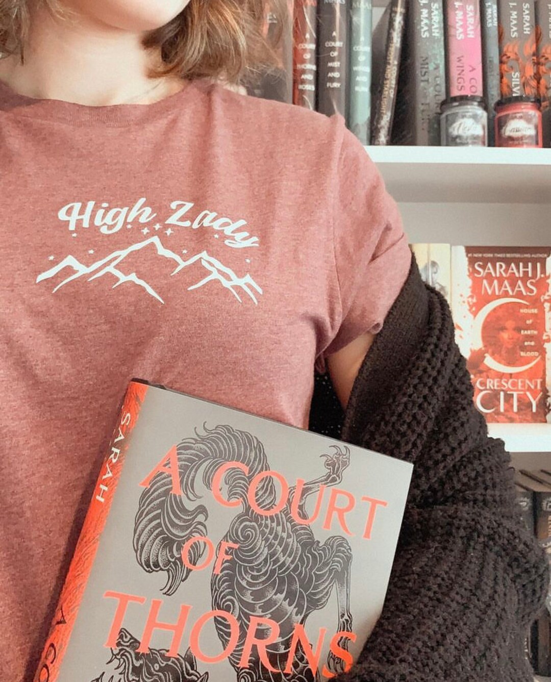 A High Lady Shirt OFFICIALLY LICENSED Sarah J Maas - Etsy
