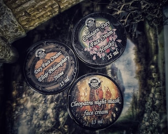Triple samples of face cream bundle