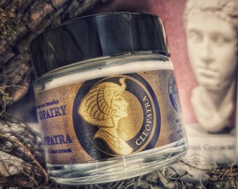 Cleopatras magical face cream & mask for night, facial moisturizer rebuild skin from the roots enamel softening personalized gift Valentine