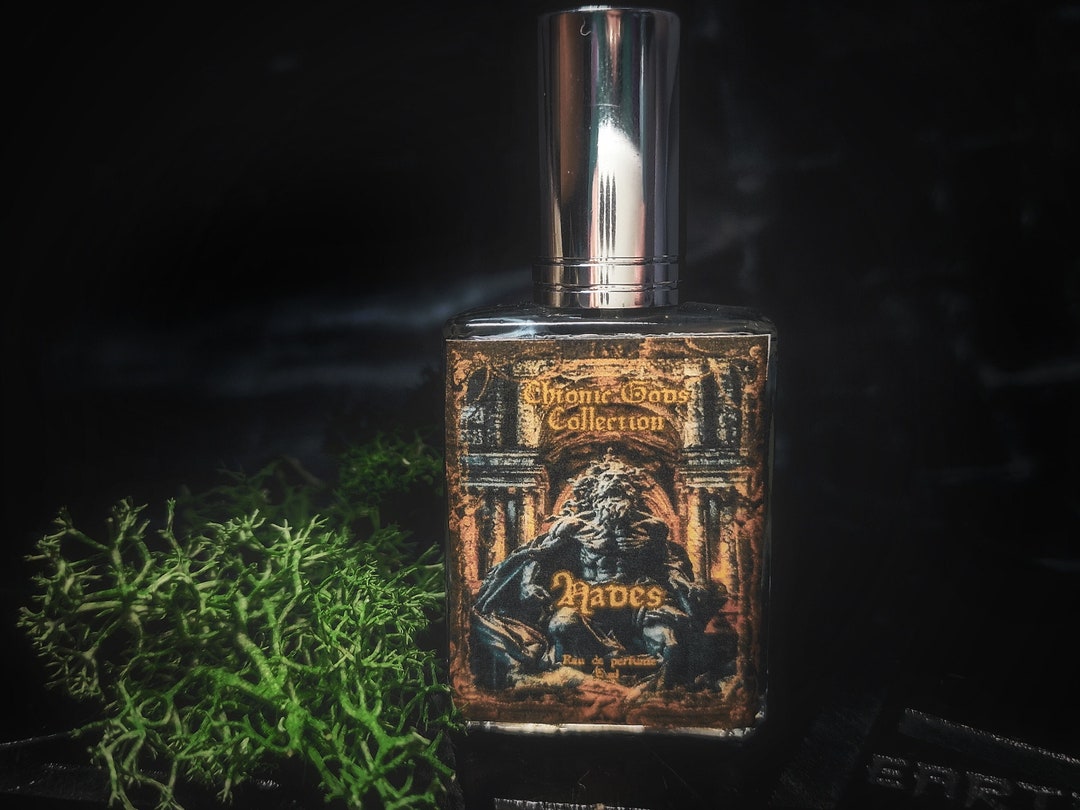 Artistian Perfume God Hades, Scent of Darkness Underwold, Fragrance for