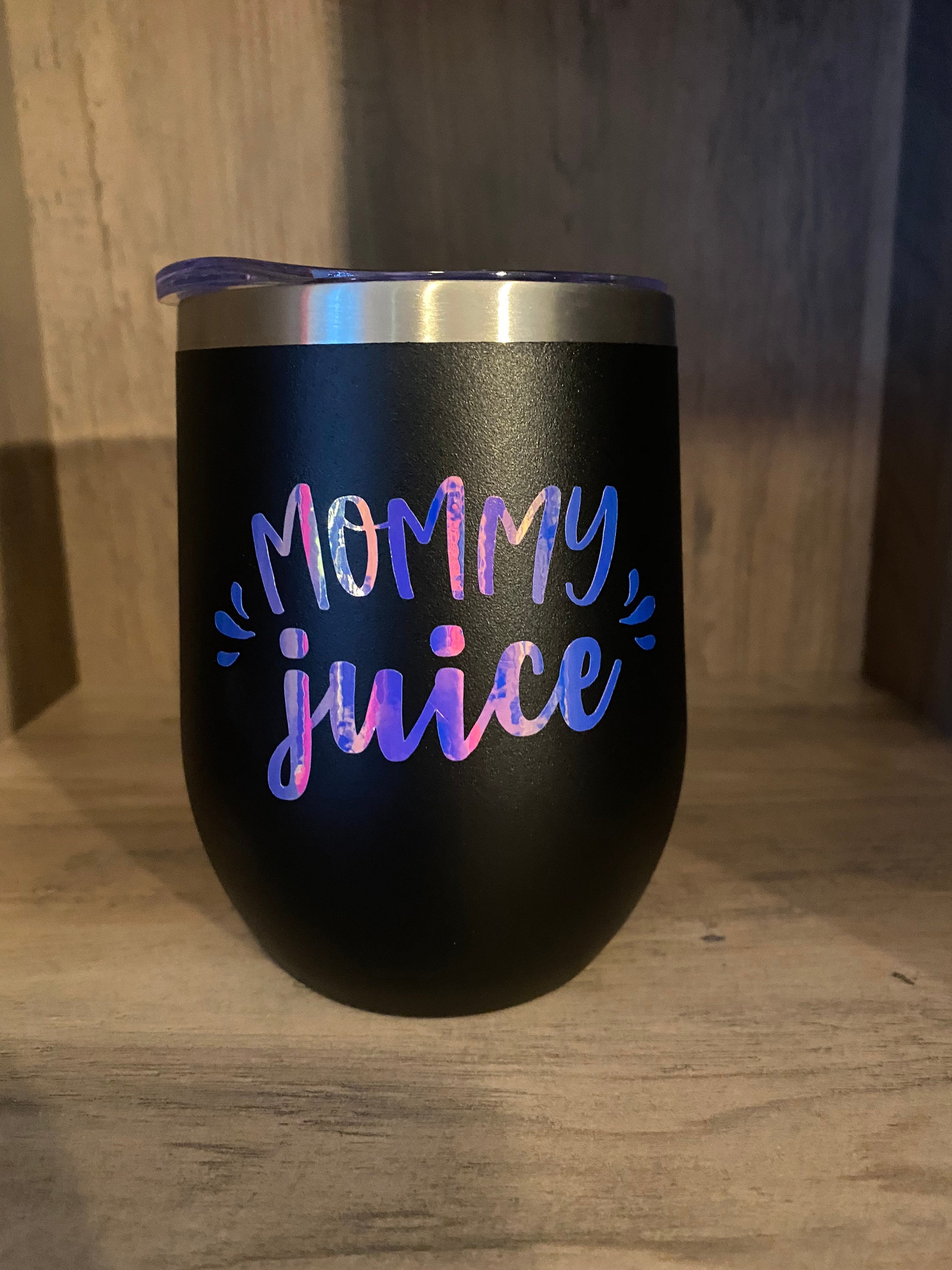 Mommy juice Wine tumbler Insulated wine tumbler Hot Cold Etsy