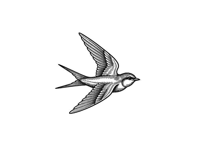 black and grey tattoo stencil, digital download, transparent PNG.