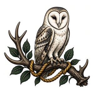 black and grey tattoo stencil, digital download, transparent PNG.
