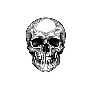 black and grey tattoo stencil, digital download, transparent PNG.
