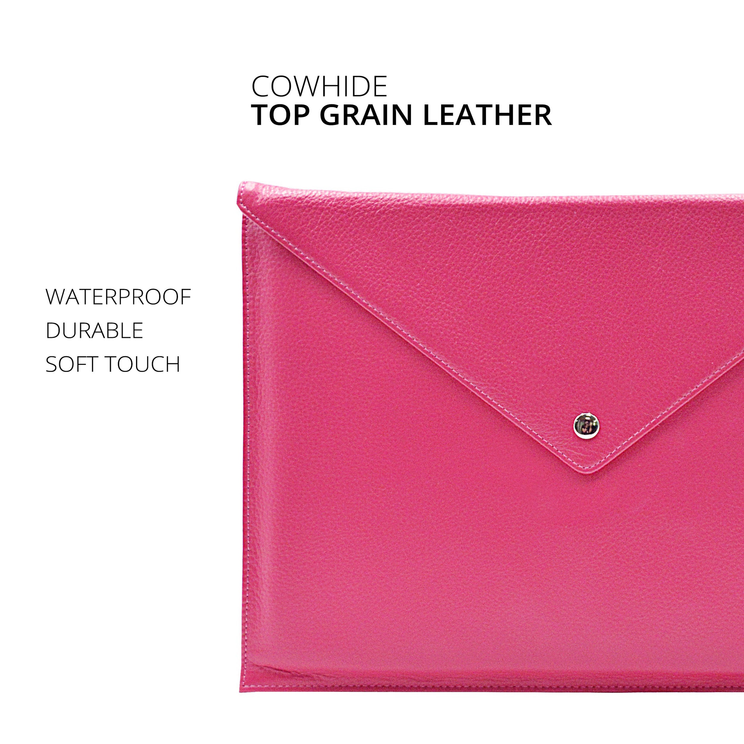 Real Full Grain Leather Laptop Case/sleeve for 13 Inch MacBook Pro
