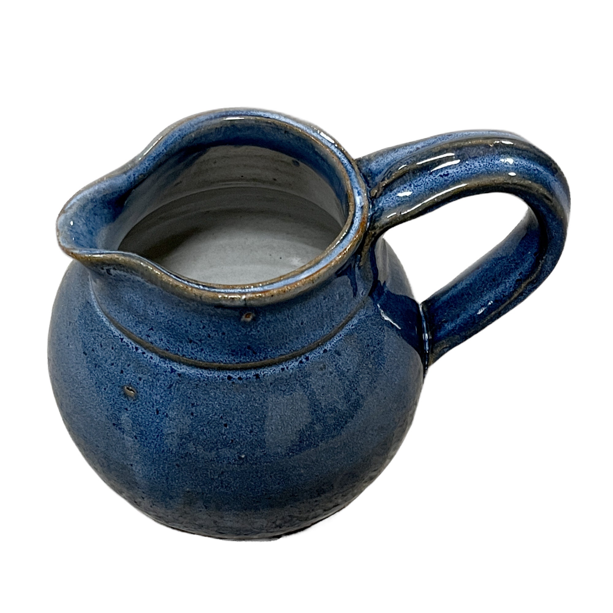 Light Blue Ceramic Pitcher - One Quart Volume - Etsy