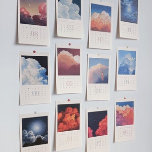 2024 Calendars Among the Clouds