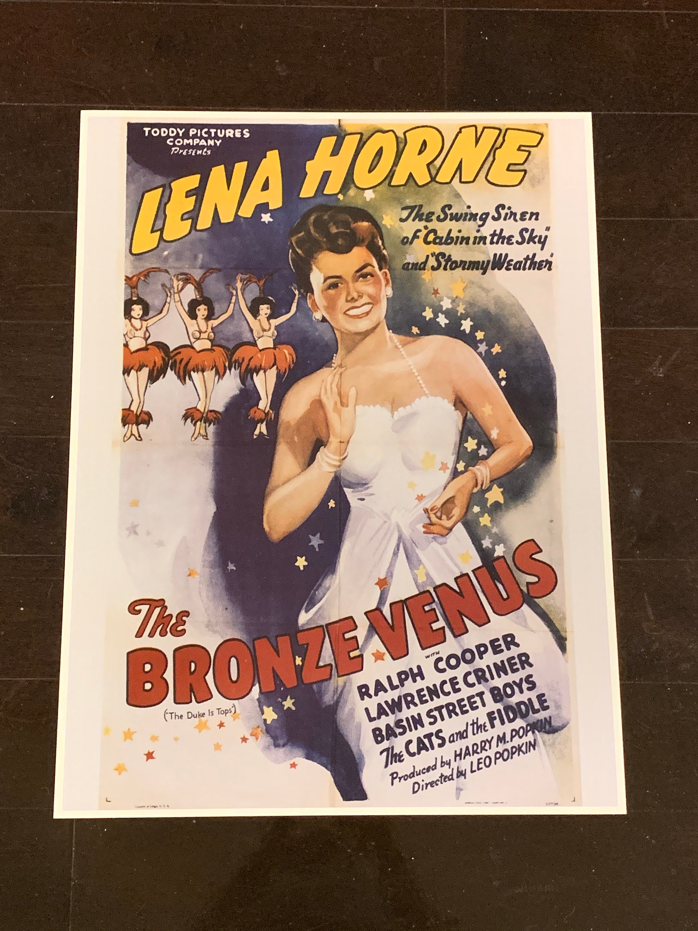 Lena Horne the Bronze Venus Vintage Movie Poster Size 18x 24 - Etsy