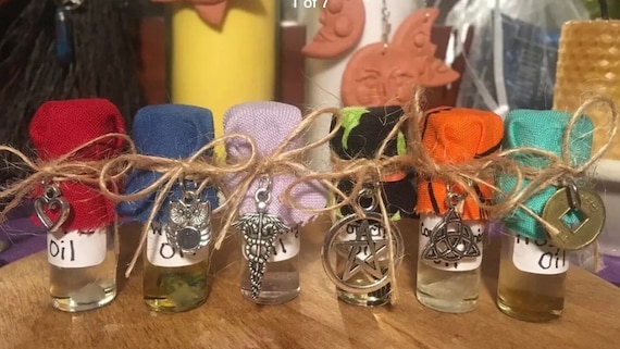 The Enchanted Apothecary: A Sacred Collection of Six Alchemical Ritual Oils for Empowerment