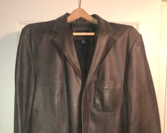 Cremieux lambskin leather jacket shop