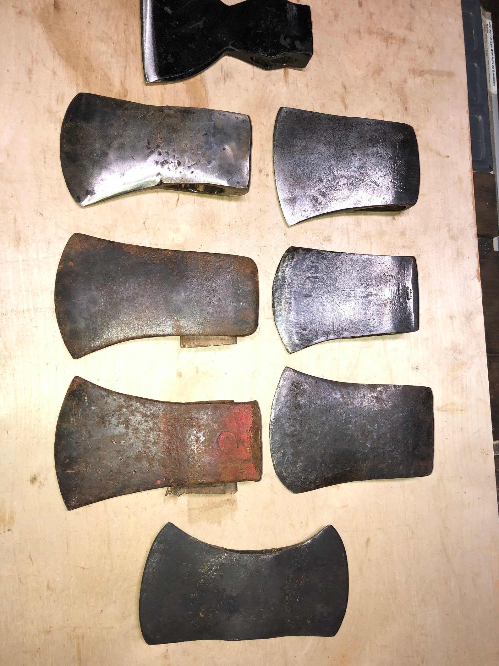 Vintage axe heads Tasmanians in the lot Etsy