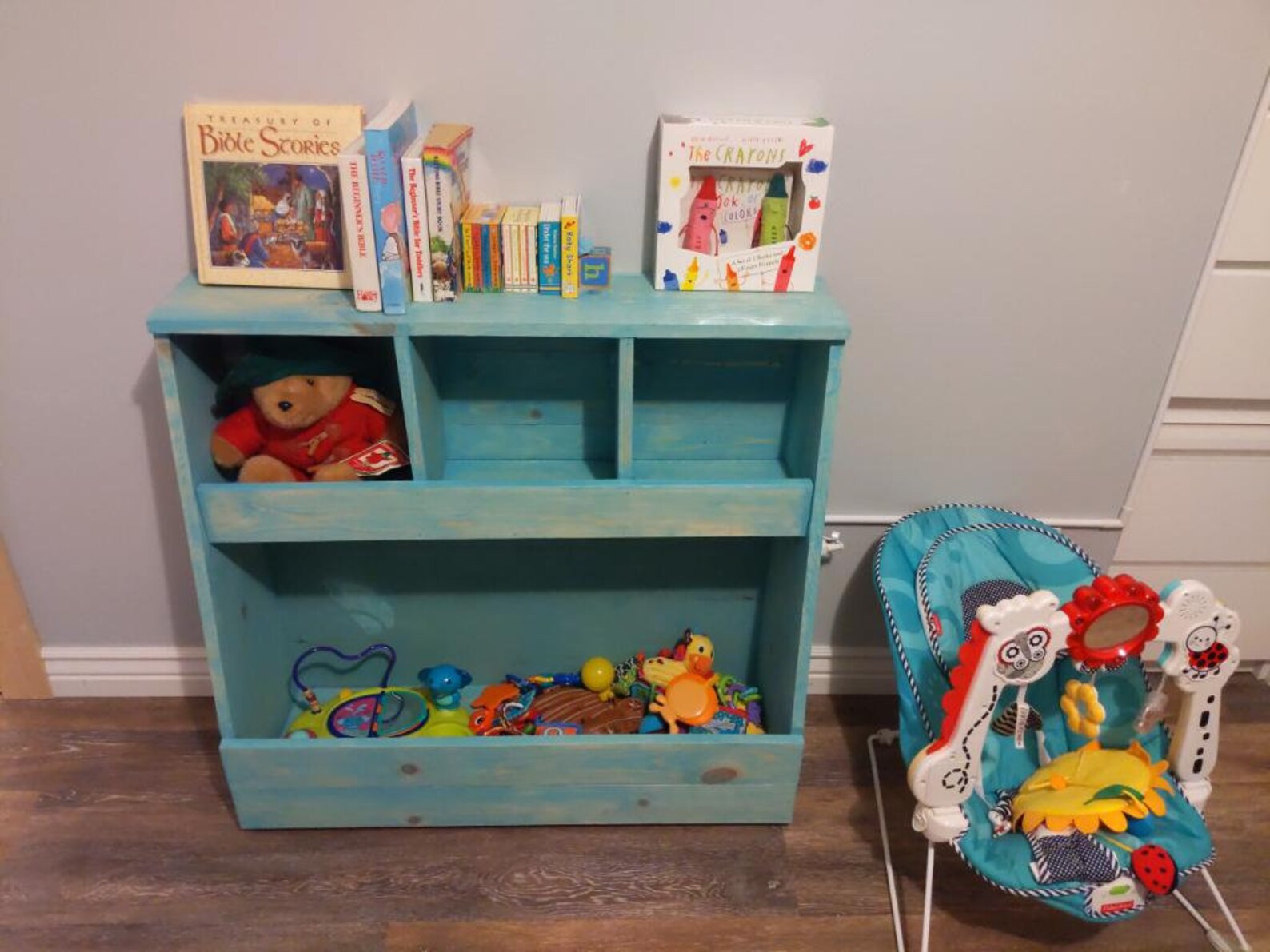 open toy boxes