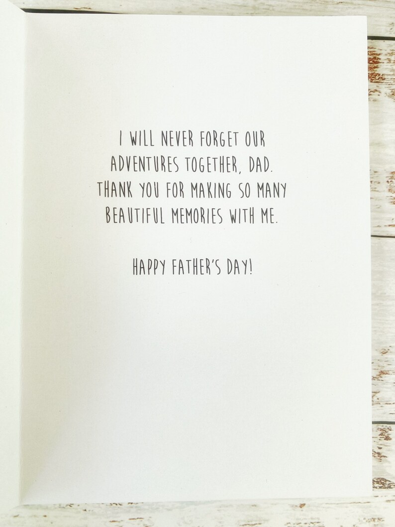 Papa Bear Fathers Day Card Cute Father's Day Card - Etsy
