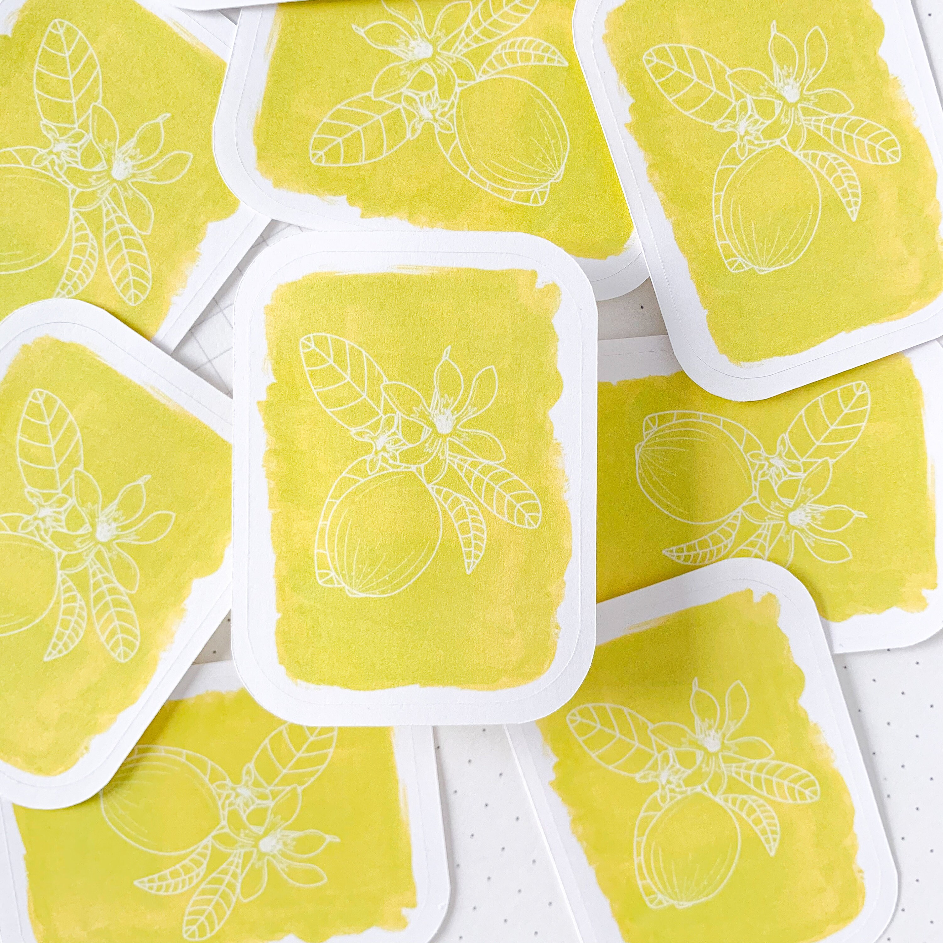 lime art print stickers sheet aesthetic penpal and letter etsy