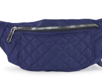 Stylish Crossbody Unisex Waist Bag | Diamond-Stitch Series