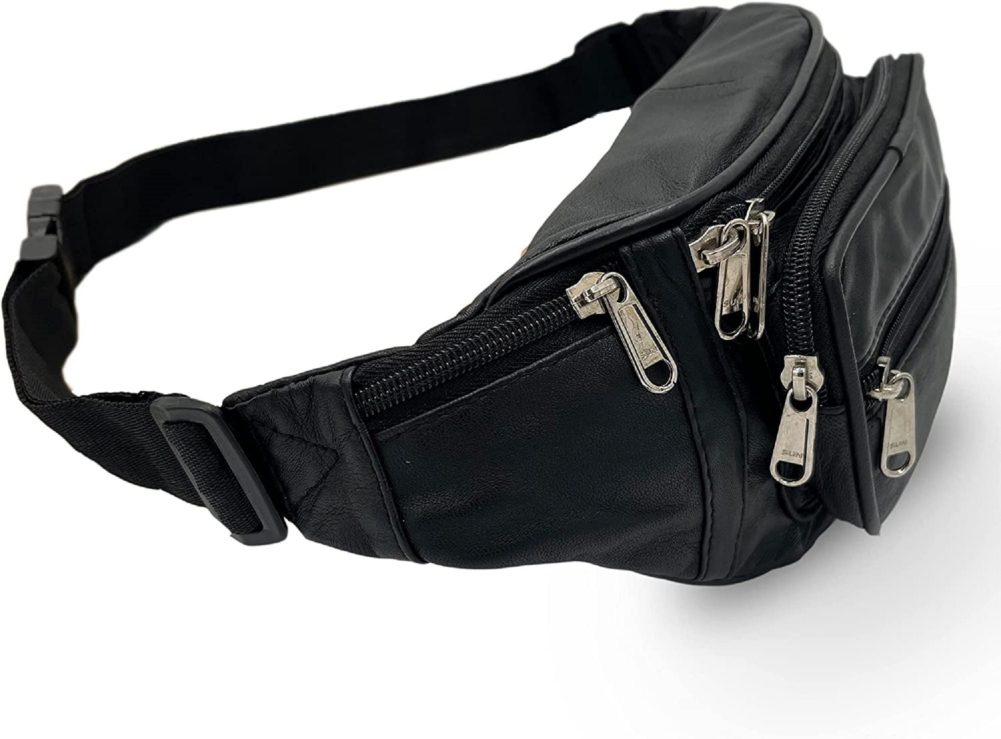 Black hip bag with pockets, pocket belt, wing bag, gothic utility beltBAT  HOLSTER BAG