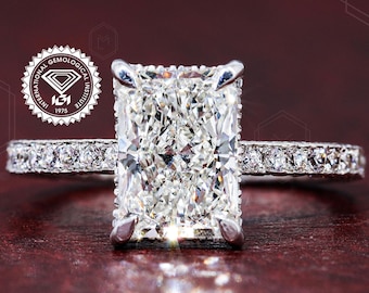 ラボグロウンダイヤ パヴェロングクリップブレスレット ラディアン