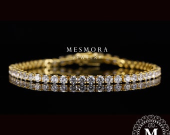 Tennis Armband,Gold Tennis Armband,Tennis Armband,Tennis Armband,Zierliches Armband,Diamant Armband,Geschenk für sie, Minimalist Armband
