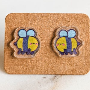 Cute Bee Stud Earrings