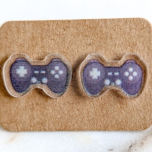 Video Game Controllers Stud Earrings