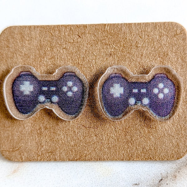 Video Game Controllers Stud Earrings