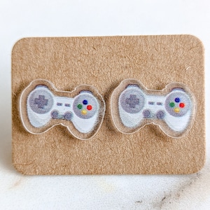Video Game Controllers Stud Earrings
