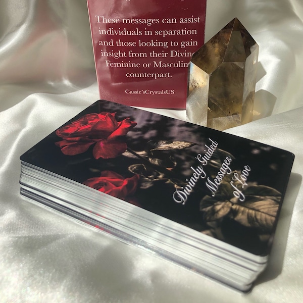 Divinely Guided Messages of Love | Secret Love Messages | Romance and Love | Hidden Love Messages Oracle Deck (Twin-flame, Separation)