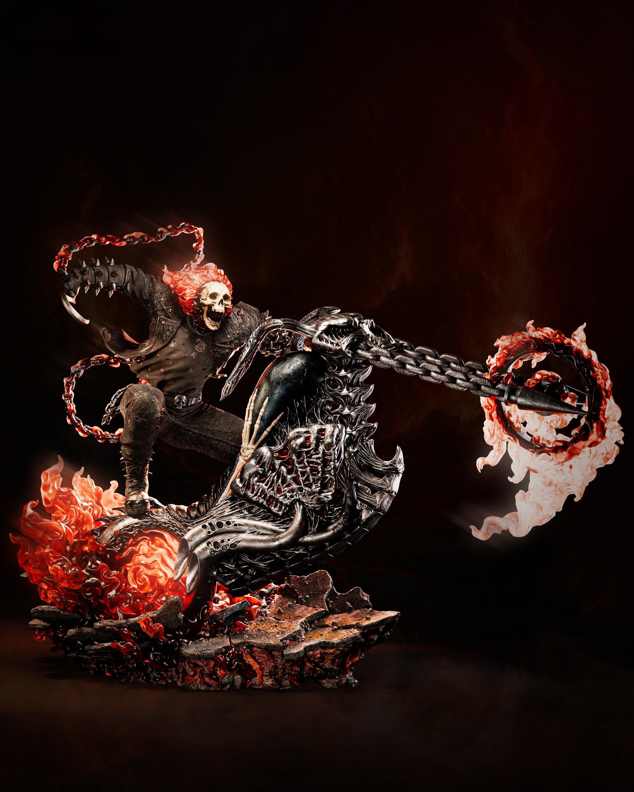Ghost Rider - Digital Stl Files - Etsy Australia