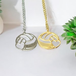 Volleyball Necklace Player Gift Ideas Team Gift Sport Jewelry Volleyball Mom Gifts Christmas Gifts for Volleyball Players Stocking Stuffer
