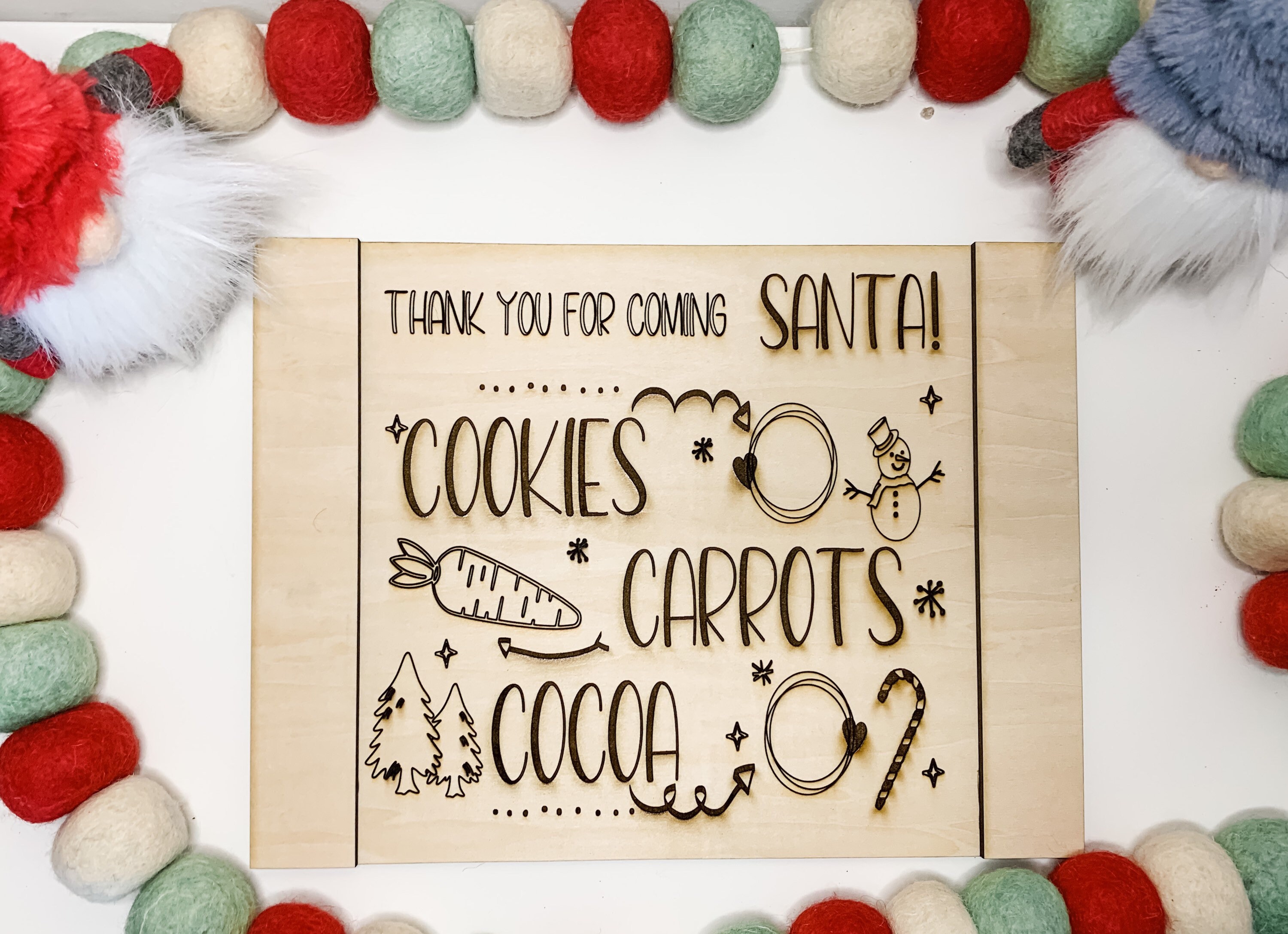 Cookies for Santa Tray Cookie Tray Christmas Cookies Etsy Singapore